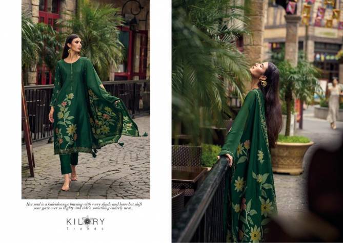 Kilory Zarina Pure Viscose Muslin Digital Printed Suits

